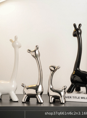 大象摆件轻奢高档家居电视柜酒柜工艺品客厅房间装饰摆件感