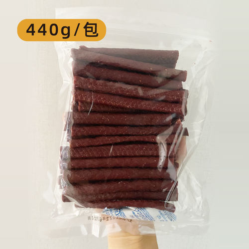 新到新鲜！出口剩余宠物大根牛肉棒，猫狗补钙补能量，440g - 图2