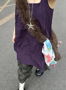 轻奢甜酷五角星长款毛衣链女