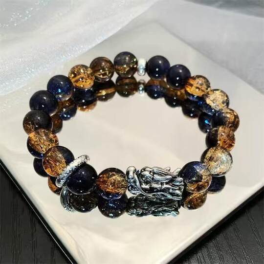 Chinese style Chinese style Dragon Year fortune design starry sky bracelet