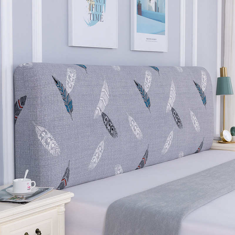 弹力床头罩全包床头套欧式软包弧形床头防尘保护套罩简约现代,淘宝优惠券,粉丝福利购,淘宝优惠卷