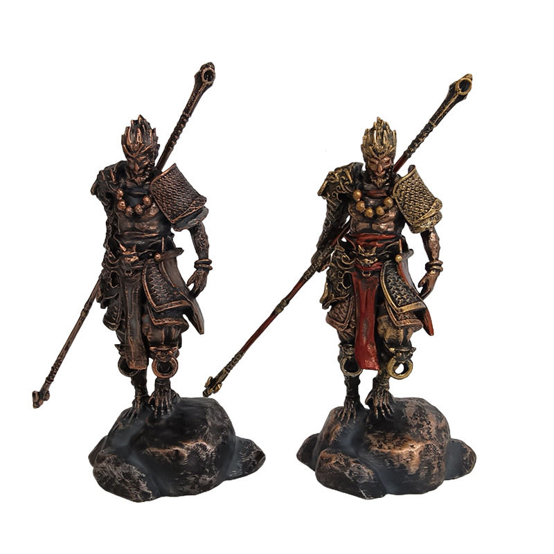 卡通树脂黑神话悟空手办黑神话周边齐天大圣摆件如意金箍棒模型