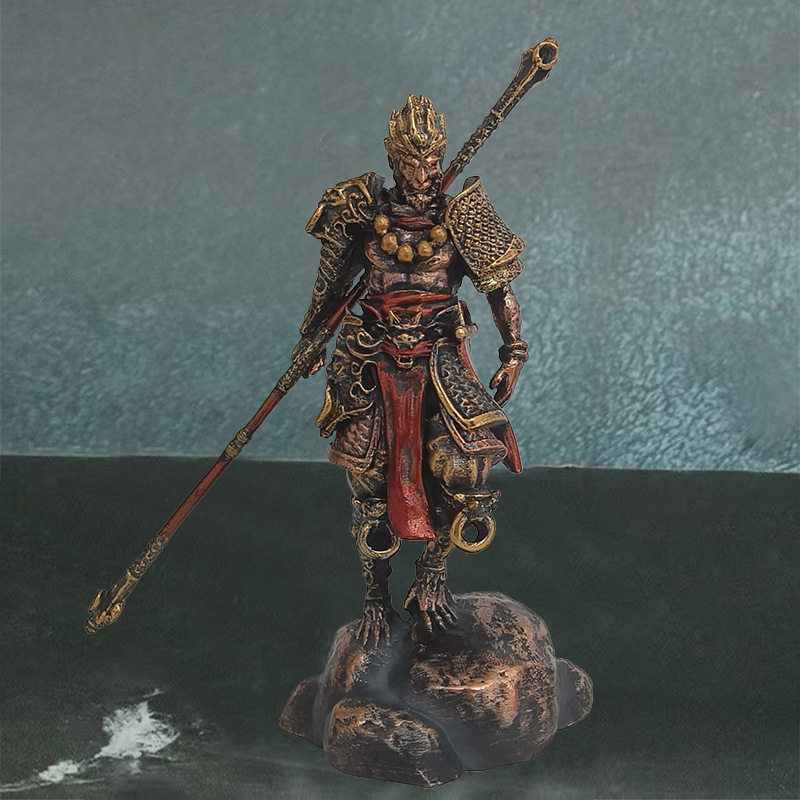 卡通树脂黑神话悟空手办黑神话周边齐天大圣摆件如意金箍棒模型