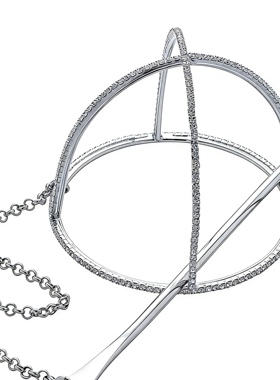 高级感超大水钻一字金属盘头女轻奢个性简约抓夹冷淡风大号头饰