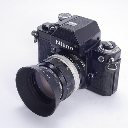 尼康NIKON F2 35/2 DP1测光顶机械胶片单反相机不输F3黑漆95新 - 图0