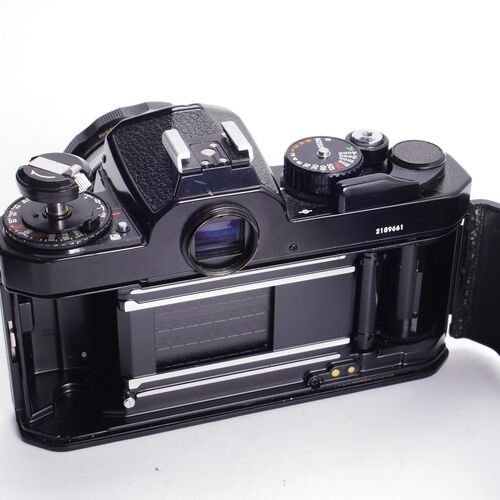 尼康NIKON FE2 50/1.4 钛帘机械胶片单反相机黑漆 高端不输FM2 3A - 图1