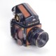 Mamiya RB67 gold-plated lizard skin medium format camera