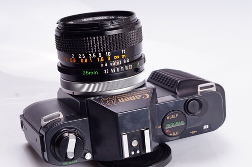 佳能 CANON T50 胶片 单反 相机 优于 AE1 自动过片 程序优先 35 - 图2