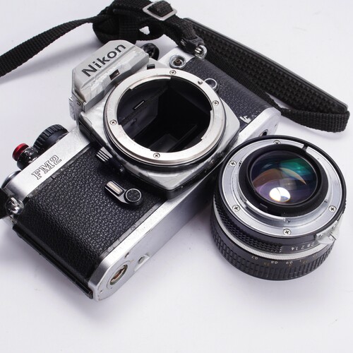 尼康NIKON FM2 50/1.4 早期机械胶片单反相机文艺摄影 银黑 92新 - 图3