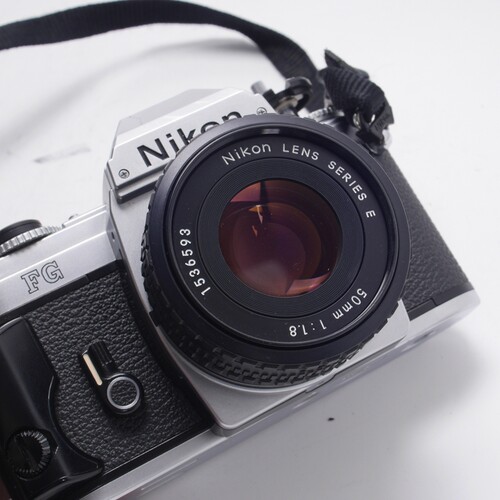 尼康NIKON FG AIS 50/1.8E便携胶片单反相机小FA文艺复古优于FM - 图1