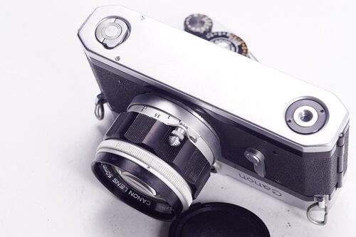 佳能CANON P L39 50/1.4 旁轴机械胶片相机 文艺复古摄影 巴纳克 - 图2