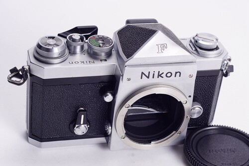 尼康  NIKON 大 F 成色较好单机机械 胶片相机 可配35 50 镜头 - 图0