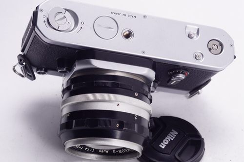 尼康NIKON F2尖顶DE1 50/1.4白嘴全机械胶片单反相机 97新文艺-图2