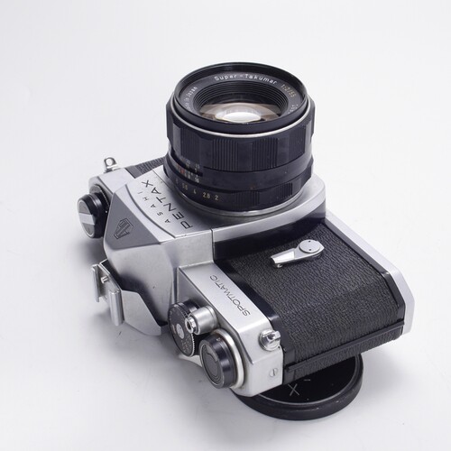 宾得PENTAX SP 55/2太苦玛早期全机械胶片单反相机稀有带冷靴 - 图3