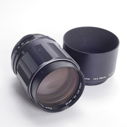 宾得太苦玛TAKUMAR S-M-C 135/2.5 大师级M42口人像定焦后期版8叶 - 图1