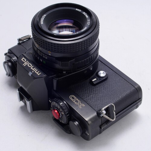 美能达MINOLTA XD 50/1.7胶片单反相机高端优于X700 文艺摄影黑漆 - 图0