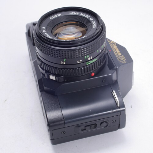 佳能CANON T70 NFD 50/1.8自动过片胶片相机不输A1性价比高97新 - 图1