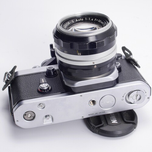 尼康NIKON F2A+50/1.4DP11测光机械胶片单反后期98新机皇复古典雅 - 图1