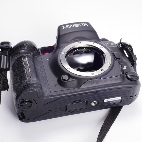 美能达MINOLTA A9高端胶片单反相机98新送蓝色妖姬肩带可35 50镜 - 图2