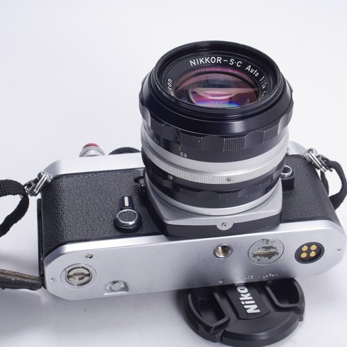 尼康 NIKON FM双花版  50/1.4 人像机械胶片单反相机 96新不输FM2 - 图0