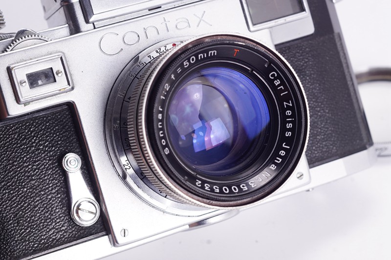 康泰时CONTAX IIIA 50/2高端旁轴机械胶片单反相机快门好彩字-图0