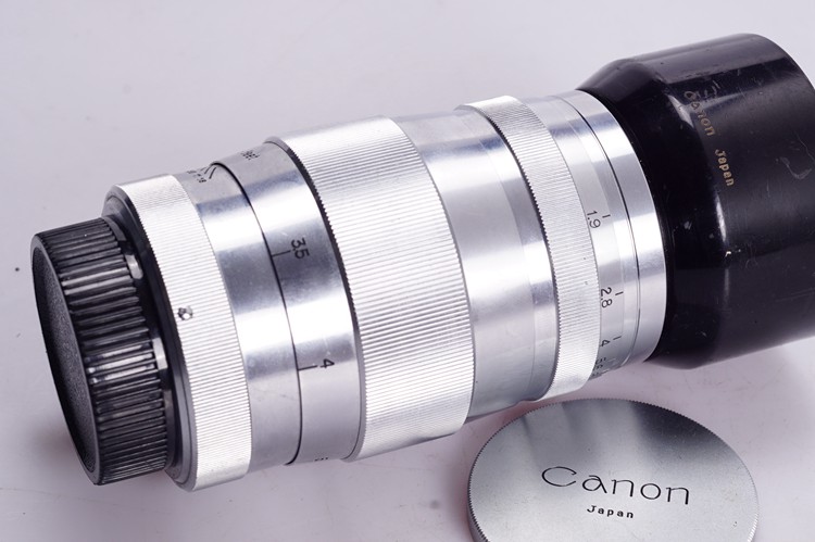 佳能CANON L39口旁轴镜头 85/1.9经典SONNAR结构高端96新徕卡-图2