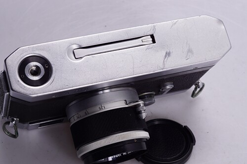 佳能 CANON旁轴胶片机械相机VT 96新 50 1.8 L39高端同L3不输徕卡 - 图2
