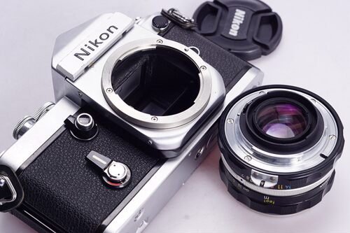 尼康 NIKON F2 尖顶 DE1 H 50/2 机械胶片单反相机 96-97新套机 - 图3