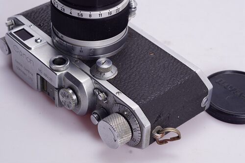 佳能CANON II D 50/1.8 L39 便携全机械胶片旁轴相机 不输徕卡II - 图2