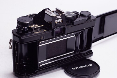奥林巴斯 OLYMPUS OM2 +35/2.8 胶片 机械单反相机 酷黑 复古文艺 - 图3