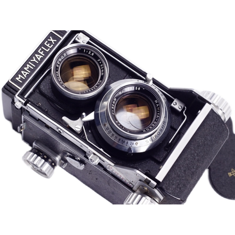 玛米亚MAMIYA FLEX 双反 80/2.8 一代 中画幅胶片相机 C220 C330 - 图3