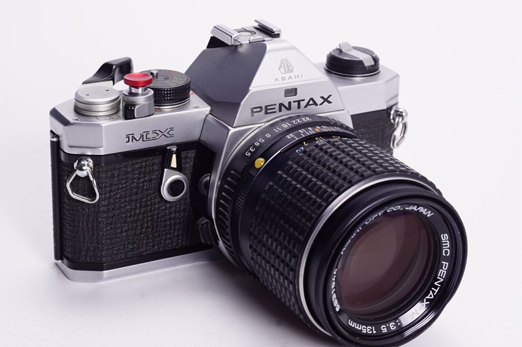 宾得PENTAX MX 135/3.5中焦人像机械胶片单反相机文艺摄影97新 - 图1