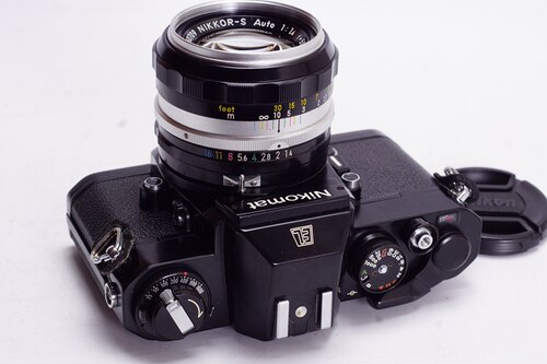 尼康 NIKON 马特 EL NIKKOR 50/1.4 套机 优于 FE FM机械相机胶片 - 图3