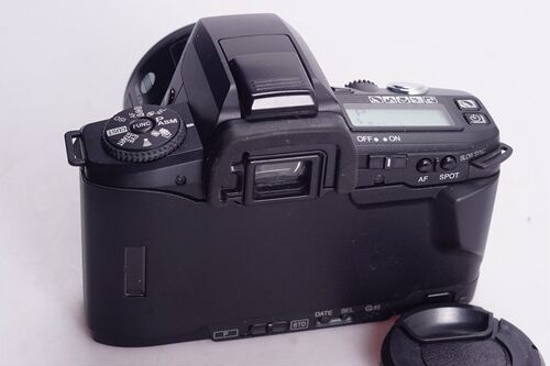 美能达MINOLTA A5 A SWEET II 50/1.7 轻便自动胶片相机 黑漆97新 - 图1