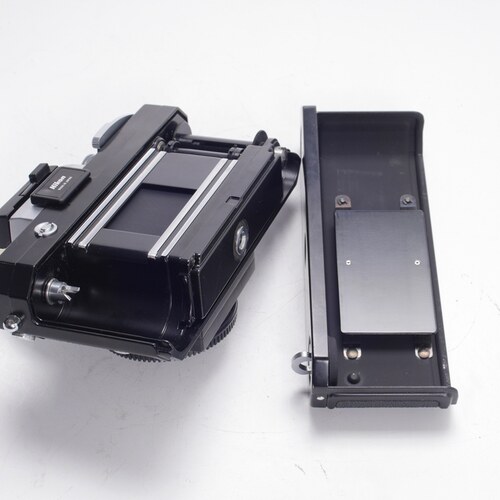 尼康NIKON 大F 腰平取景器后期纯机械胶片单反相机原装一套黑漆 - 图2