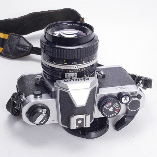 尼康NIKON FM2 N 后期+AI 50/1.4全机械胶片单反相机98新文艺复古 - 图0