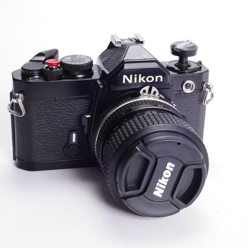 尼康NIKON FM AIS 35-70/3.3-4.5 双花机械胶片单反相机 黑漆复古 - 图3