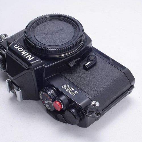 尼康NIKON FE2黑漆钛帘胶片单反相机优于FM2可配50/1.4 35/2 97新 - 图0
