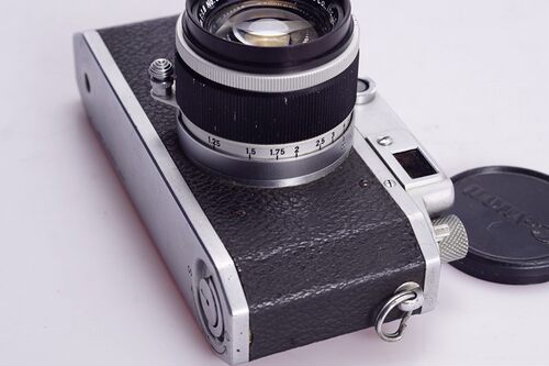 佳能CANON II D 50/1.8 L39 便携全机械胶片旁轴相机 不输徕卡II - 图0