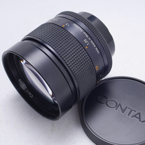 蔡司 ZEISS AEG 85/1.4 德产康泰时 CY口85MM中焦大光圈人像镜头 - 图1
