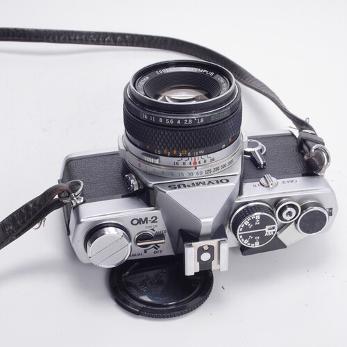 奥林巴斯OLYMPUS OM2 50/1.8机械胶片单反相机带测光小巧文艺复古 - 图1