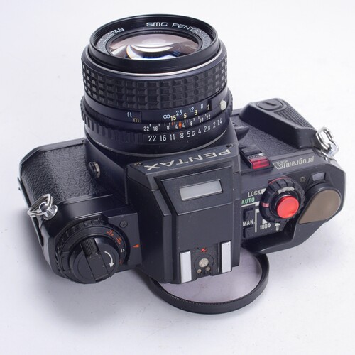 宾得 PENTAX PROGRAM A  50/1.4胶片套机相机优于ME SUPER小弟 - 图3