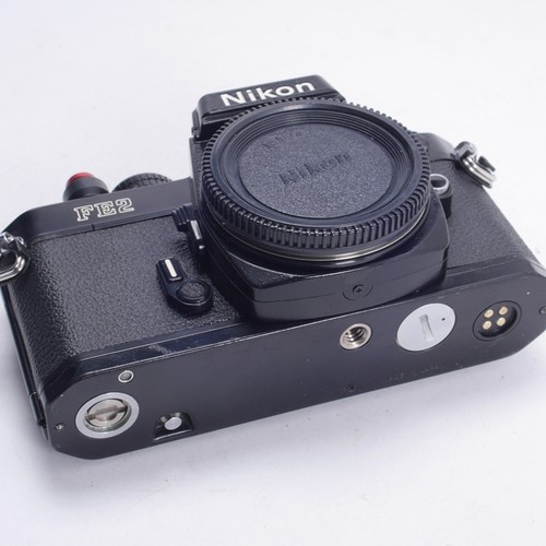 尼康NIKON FE2黑漆钛帘胶片单反相机优于FM2可配50/1.4 35/2 97新 - 图2