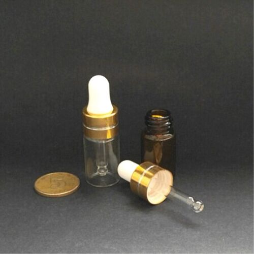 小精油瓶3ml透明茶色避光滴管瓶分装瓶 化妆品试用装小样瓶空瓶子 - 图2