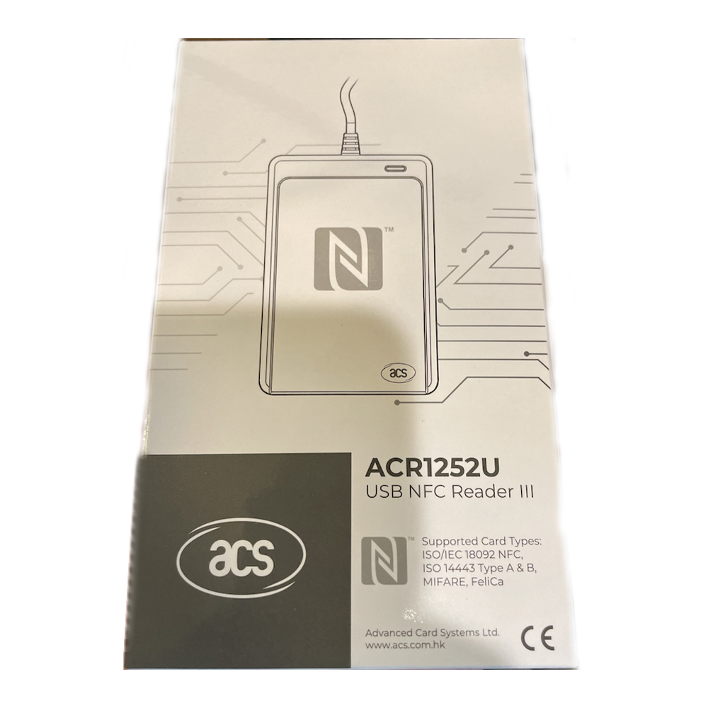 全新 龙杰ACR 1252U 13.56Mhz ISO14443 Mifare NFC 读写卡机 - 图1