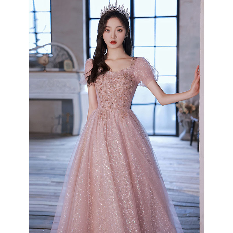 Fuchsia evening dress, elite skirt, french style Fuchsia evening dress, elite skirt, french style