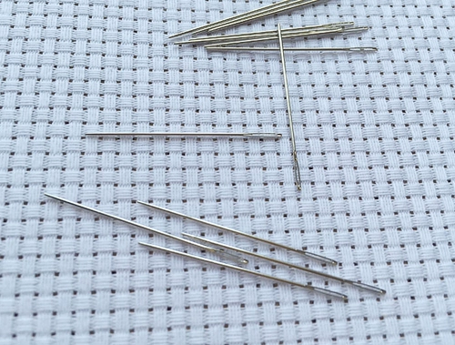 [Старый тип иглы не связывает руки] Поперечная вышивая иглы немецкая вышитая игла тупая головка игла игла вышивка 24 Zhongge 3 акции