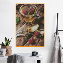 Late afternoon time cross stitch 2023 new own embroidered handmade living room restaurant sweet series simple new hand scenery