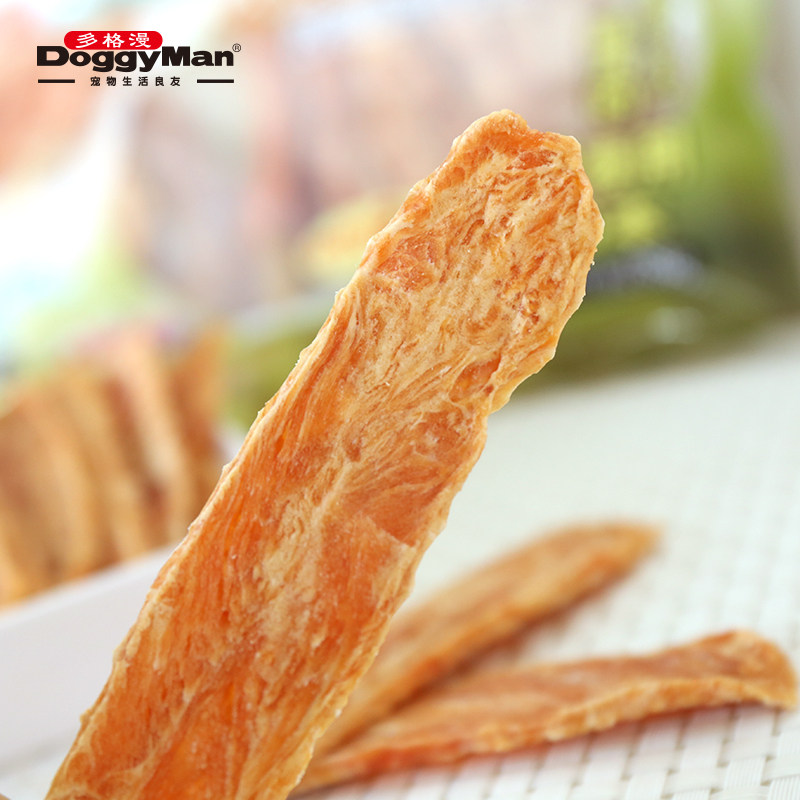 日本多格漫 宠物零食 无添加鸡胸肉长片 500g 肉条肉片狗零食,淘宝优惠券,粉丝福利购,淘宝优惠卷