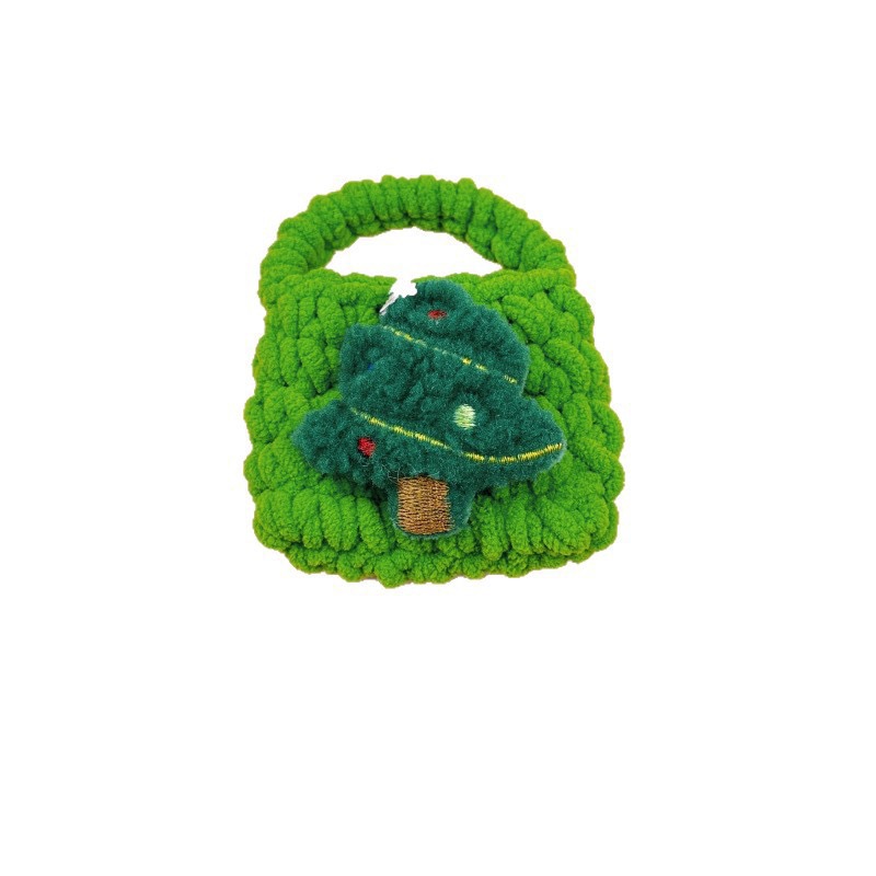 圣诞节毛绒零钱包可爱卡通圣诞老人耳机包学生文具收纳包小礼品 - 图3